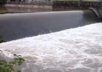 Warga Was-was Sungai Dengkeng Meluap Lagi
