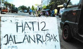 KABAR DARI ANDA: Jalan Rusak