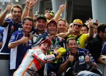 Rivalitas Rossi Dan Marquez Melunak Di Catalunya