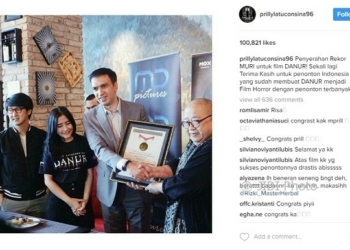 Luar Biasa! Tembus Sejuta Penonton Lebih, ‘Danur’ Sabet MURI