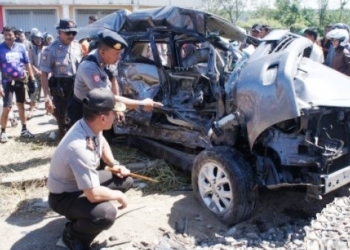 Tertabrak KA Logawa Pasutri asal Gatak Tewas