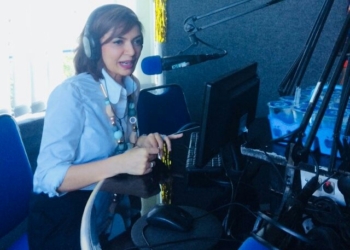 Kunjungan Najwa Shihab di Studio Solopos FM