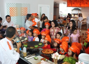 HARRIS Solo luncurkan menu anak spesial, Dino Burger