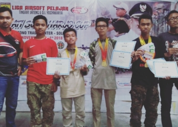 Tim Airsoft Gun SMP Islam Al Abidin Juara Umum