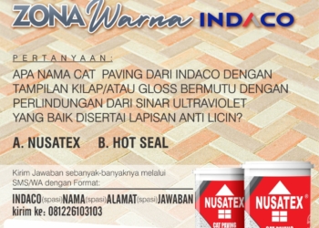 September ceria dengan ikutan Kuis #ZonaWarnaIndaco periode Pertama September 2019