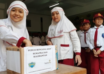Kencleng Surga untuk Korban Asap