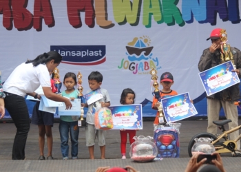 Lomba Mewarnai Jogja Bay Bersama Hansaplast