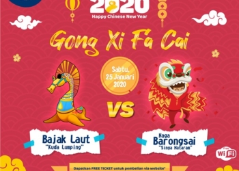 Bajak Laut “Kuda Lumping” vs Naga Barongsai “Singa Mataram”