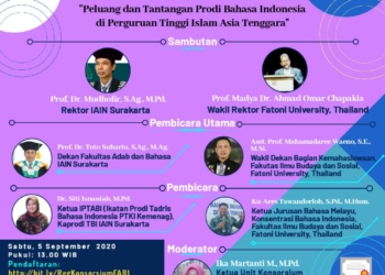 Webinar Internasional FAB: Geliat Prodi Bahasa Indonesia di Perguruan Tinggi Asia Tenggara