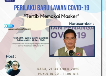 Perilaku Baru Lawan Covid-19: Tertib Memakai Masker