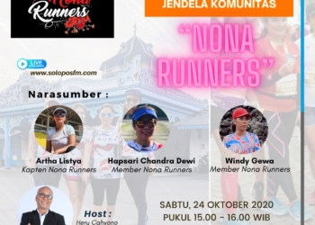 Jendela Komunitas : Hobby Lari Bersama Nona Runner