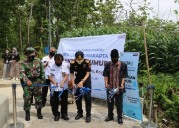 Bea Cukai Surakarta Berikan Bantuan Pembuatan Sumber Air Bersih