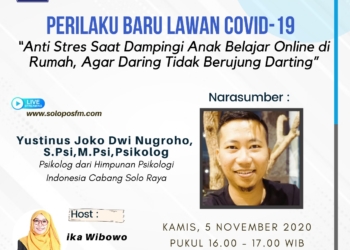 Perilaku Baru Lawan Covid-19: Anti Stres Saat Dampingi Anak Belajar Online di Rumah, Agar Daring Tidak Berujung Darting