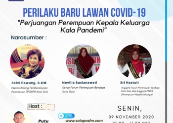 Perilaku Baru Lawan Covid-19: Perjuangan Perempuan Kepala Keluarga Kala Pandemi