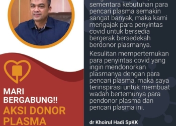 Aplikasi Pendonor dan Pencari Plasma Konvalesen