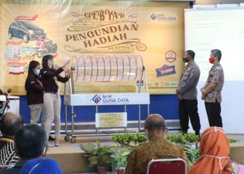 Meriah! HUT 52 Bank Guna Daya Dan Pengundian Hadiah Tabungan Kata Hati Periode 1