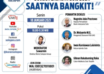 Outlook Ekonomi Solo 2021 : Saatnya Bangkit!