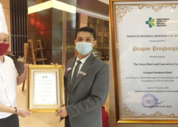 The Alana Hotel & Convention Center Solo Pertama dan Satu-satunya Hotel Bintang Empat dengan 3 Sertifikat CHSE