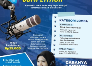 Virtual Announcer Competition Solopos FM
