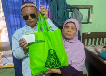 HUT 17, Solopos FM Dan Pendengar Gelar Baksos Bagi Disabilitas Netra Terdampak Covid-19