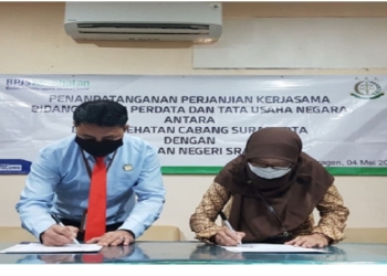 Tingkatkan Kepesertaan JKN-KIS, BPJS Kesehatan Perpanjang Kerja Sama Dengan Kejaksaan Negeri Sragen