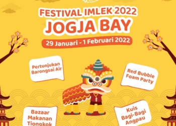 Libur Imlek, Jogja Bay Hadirkan Barongsai Air dan Red Bubble Foam Party
