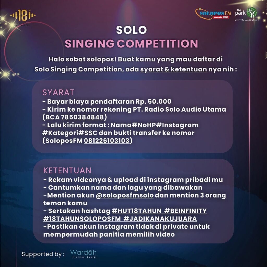 Solo Singing Competition