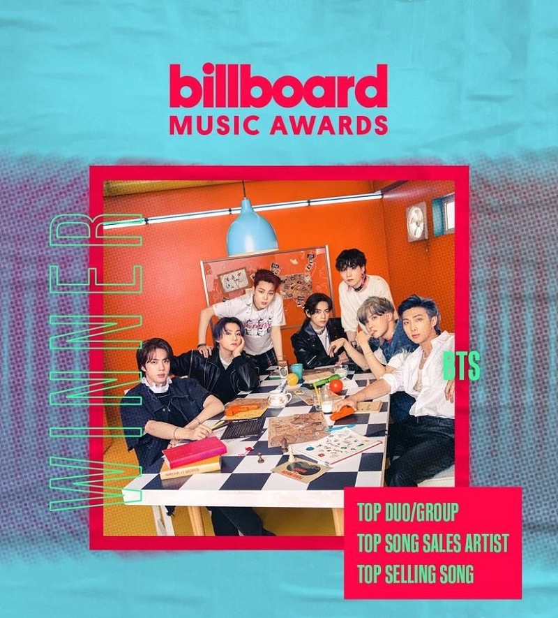 BTS Borong Trophy di Billboard Music Award