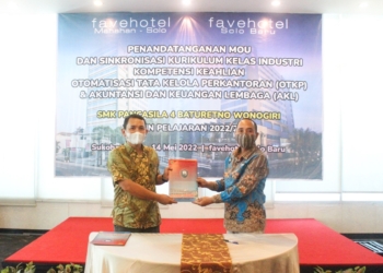 Favehotel Solo Gandeng SMK Pancasila 4 Baturetno Untuk Link & Match Program Sinkronisasi Kurikulum