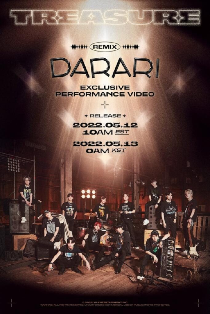 Treasure Akan Segera Merilis MV “Darari”