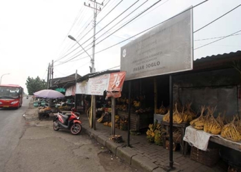 Kantor Kelurahan dan Pasar Terdampak Rel Layang Joglo
