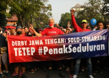 Ganjar Suporter Sepak Bola