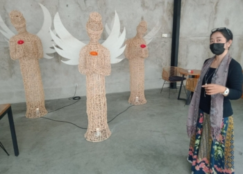 Empat Mahasiswa Program Doktoral Pascasarjana ISI Surakarta Gelar Embrio Karya dalam Pameran IN-OUT