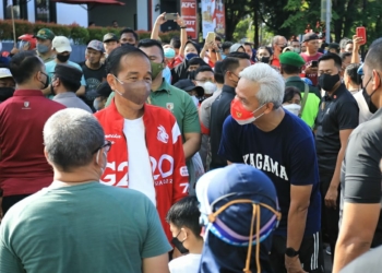 Jokowi dan Ganjar
