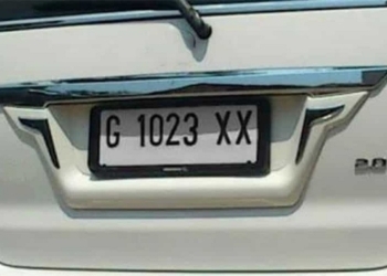 Solo dan Sukoharjo Mulai Gunakan Pelat Nomor Putih Nih Sob!