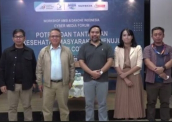 Edukasi Kesehatan Masyarakat Jelang Endemi Covid-19, Danone & AMSI Cyber Media Forum