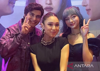 Para Cast film "2045 Apa Ada Cinta" (Antara)