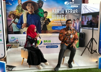 Kampanye ‘Kerja Keras Bebas Cemas’, Dirut BP Jamsostek: Silahkan Fokus Kerja Keras, Kecemasan Resikonya Pindahkan Ke Kita
