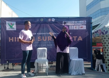 Peringati Bulan Kesehatan Mental, HIMPSI Soloraya Gelar Jalan Sehat & Konsultasi Gratis Di CFD