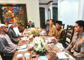 Ini Moment Presiden Jokowi dan Presiden UEA Makan Pagi Bersama di Solo