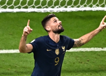 Giroud akhirnya sukses menjadi top skor sepanjang masa Prancis (Goal)