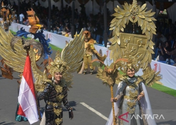 Jember Fashion Carnaval. (Antara)