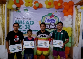 Lomba Tenis Meja dalam rangka Milad-31 Nur Hidayah Surakarta