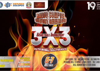 Radio Solopos – Victory gelar 3 On 3 Basketball Tournament
