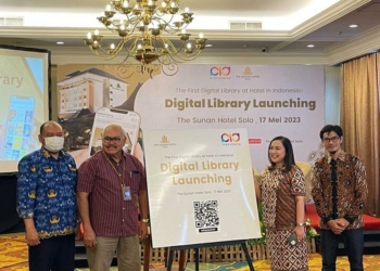 The Sunan Hotel Luncurkan Perpustakaan Digtial, Rabu (17/05/2023)
