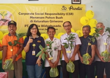 Inisiasi Gerakan Peduli Lingkungan, Prodia Gelar Penanaman Pohon Buah Bersama Masyarakat Wonogiri