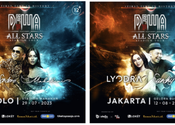 Konser DEWA 19 Feat ALL STAR Dengan Artis Kenamaan Indonesia. Sandy Sandoro, Lyodra, Mahalini.
