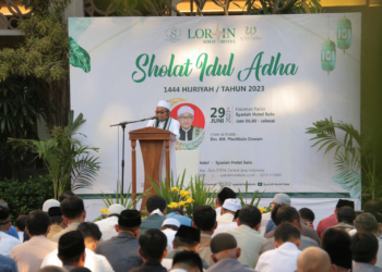 Rayakan Idul Adha 1444 H, Lorin Grup Bagikan Ratusan Kantong Daging Kurban