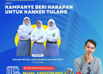 Tim Berulang Kampanye Beri Harapan untuk Kanker Tulang