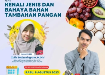 Persagi: Kenali Jenis dan Bahaya Bahan Tambahan Pangan